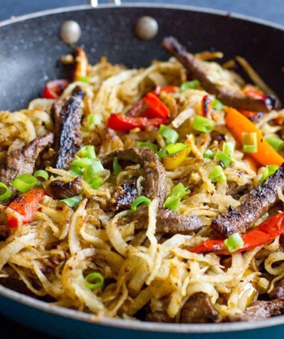 Paleo Jicama Hash paleo lunch