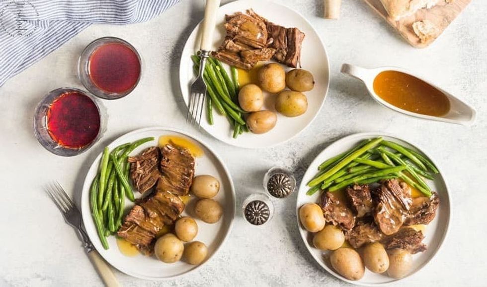 Paleo Pot Roast Valentine's Day dinner ideas