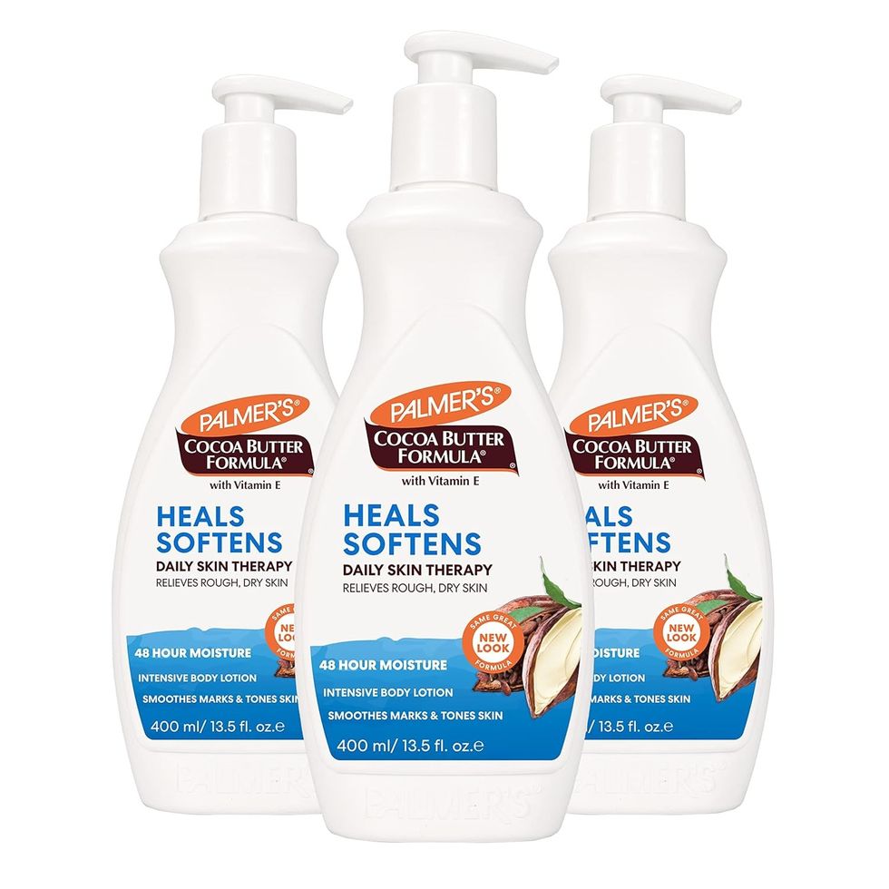 Palmer's Cocoa Butter Formula Daily Skin Therapy Body Lotion with Vitamin E, 13.5 Fl Oz (3 Count)