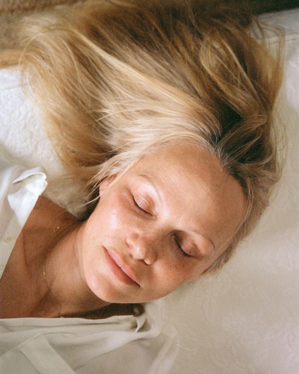 Pamela Anderson Makeup-Free Selfie