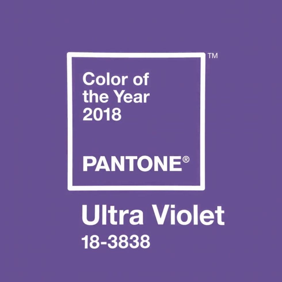 Pantone 2018 Color of the Year Ultra Violet