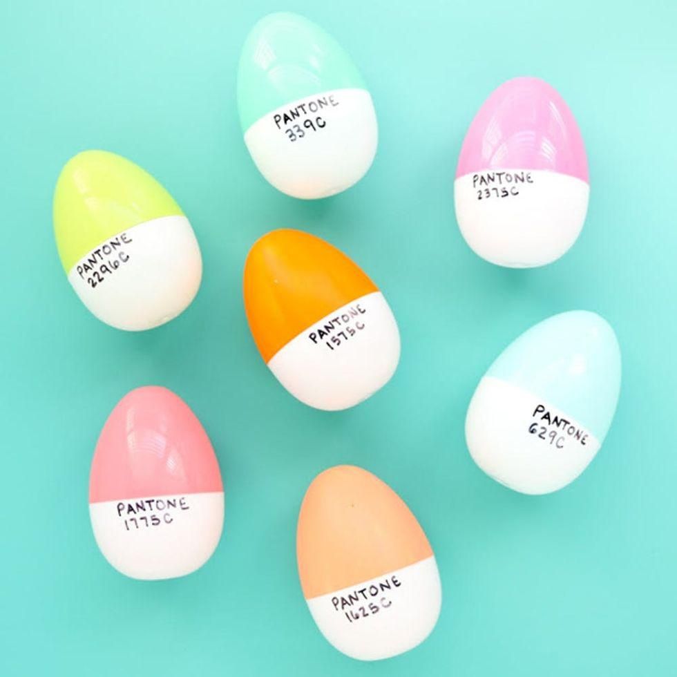 Pantone Easter Eggs