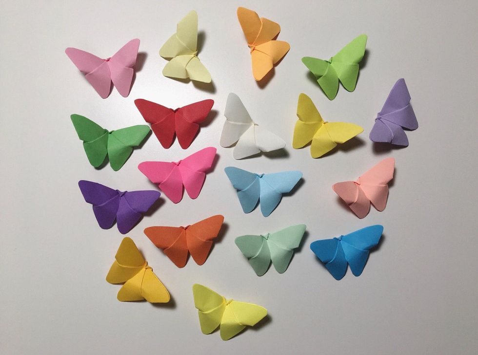 Paper Butterfly Pack easter table