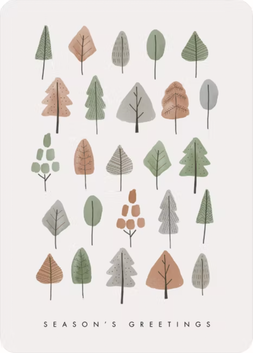 Paper Culture Woodsy Friends Card