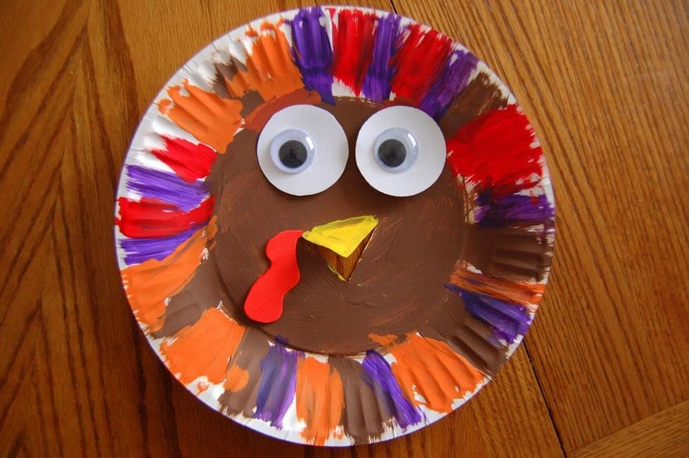 Paper Plate Turkey