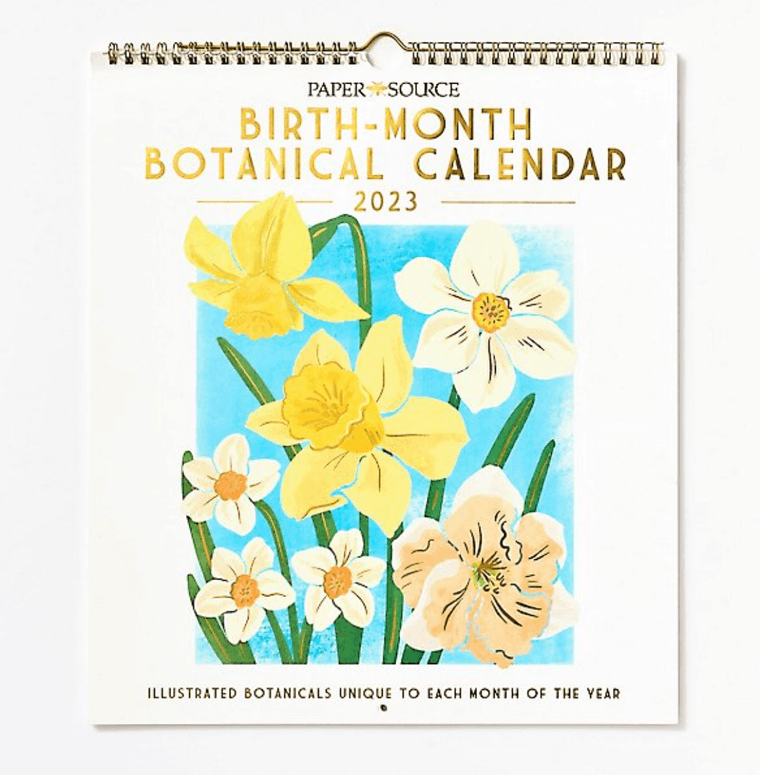 Colorful Wall Calendars That Will Last Well Into 2023 - Brit + Co
