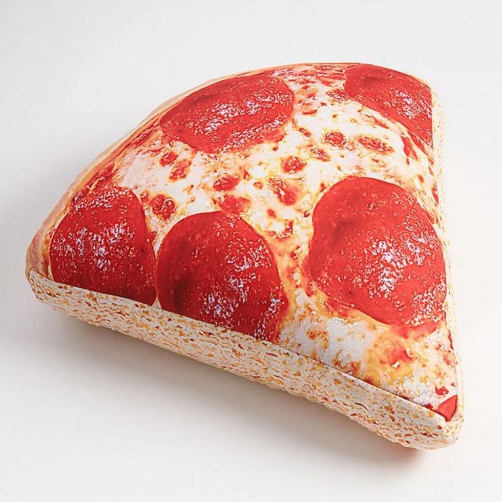 Paper Source Pizza Pillow Valnetine's Day White Elephant Gift Idea