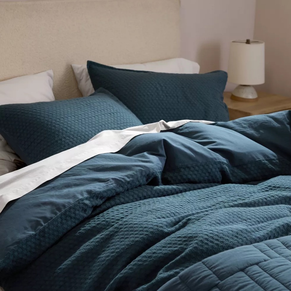 Parachute for Target Honeycomb Cotton Duvet Cover & Sham Set