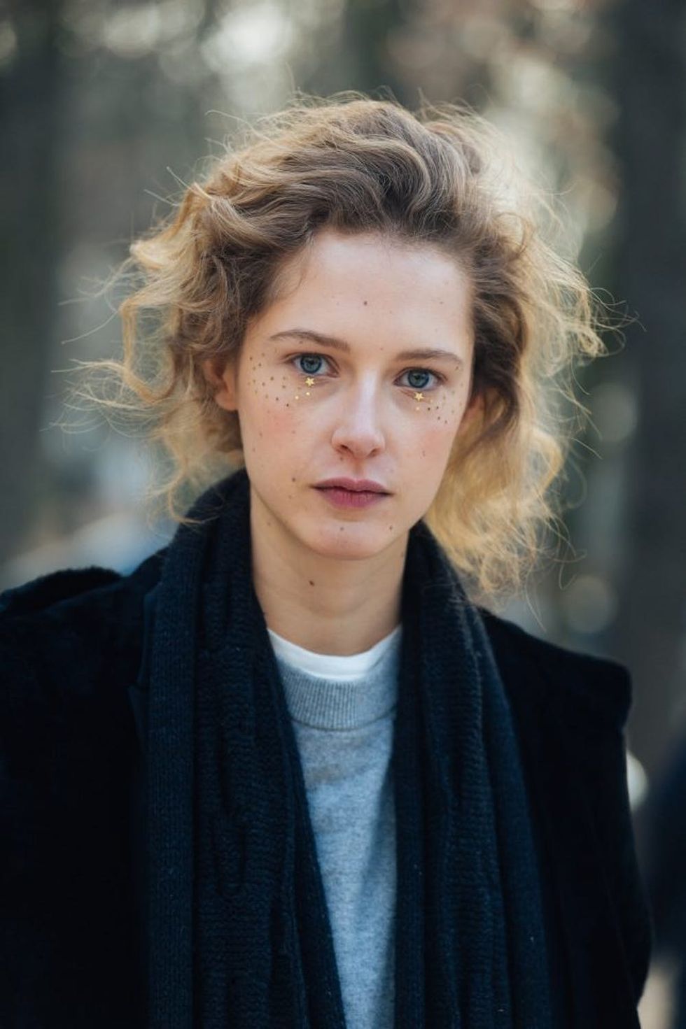 PARIS, FRANCE - JANUARY 23: Model Maria Zakrzewska in makeup by Peter Phillips after the Dior Couture show at Musee Rodin on January 23, 2017 in Paris, France. (Photo by Melodie Jeng/Getty Images)