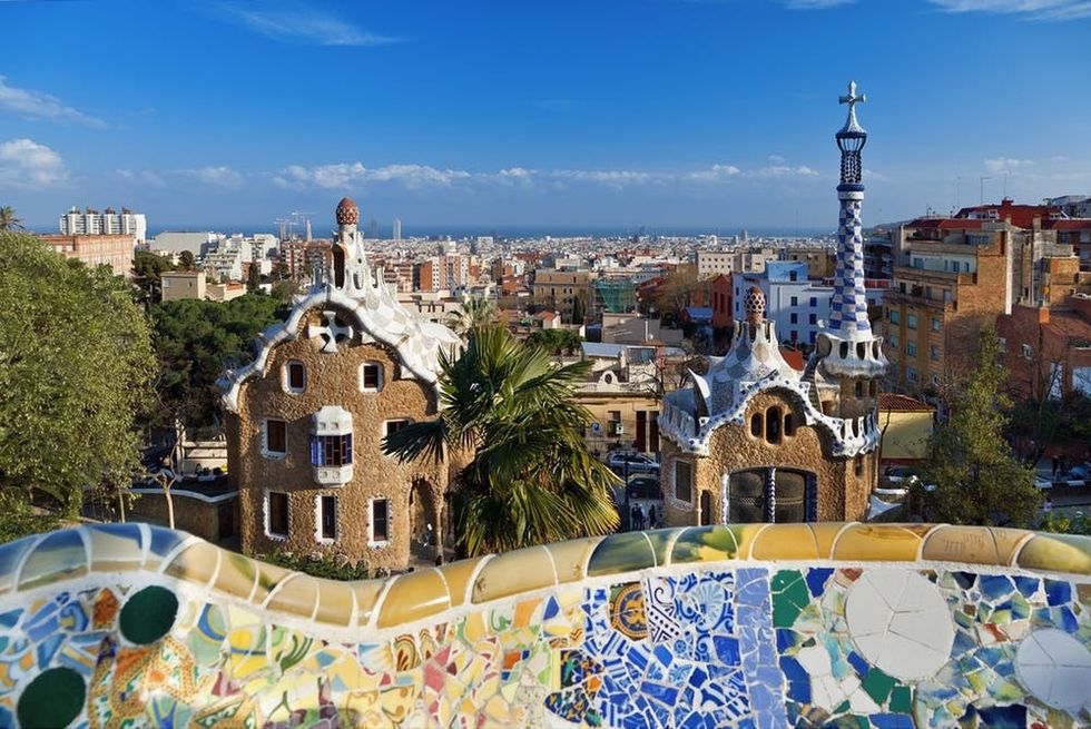 Park Guell, Barcelona, Spain