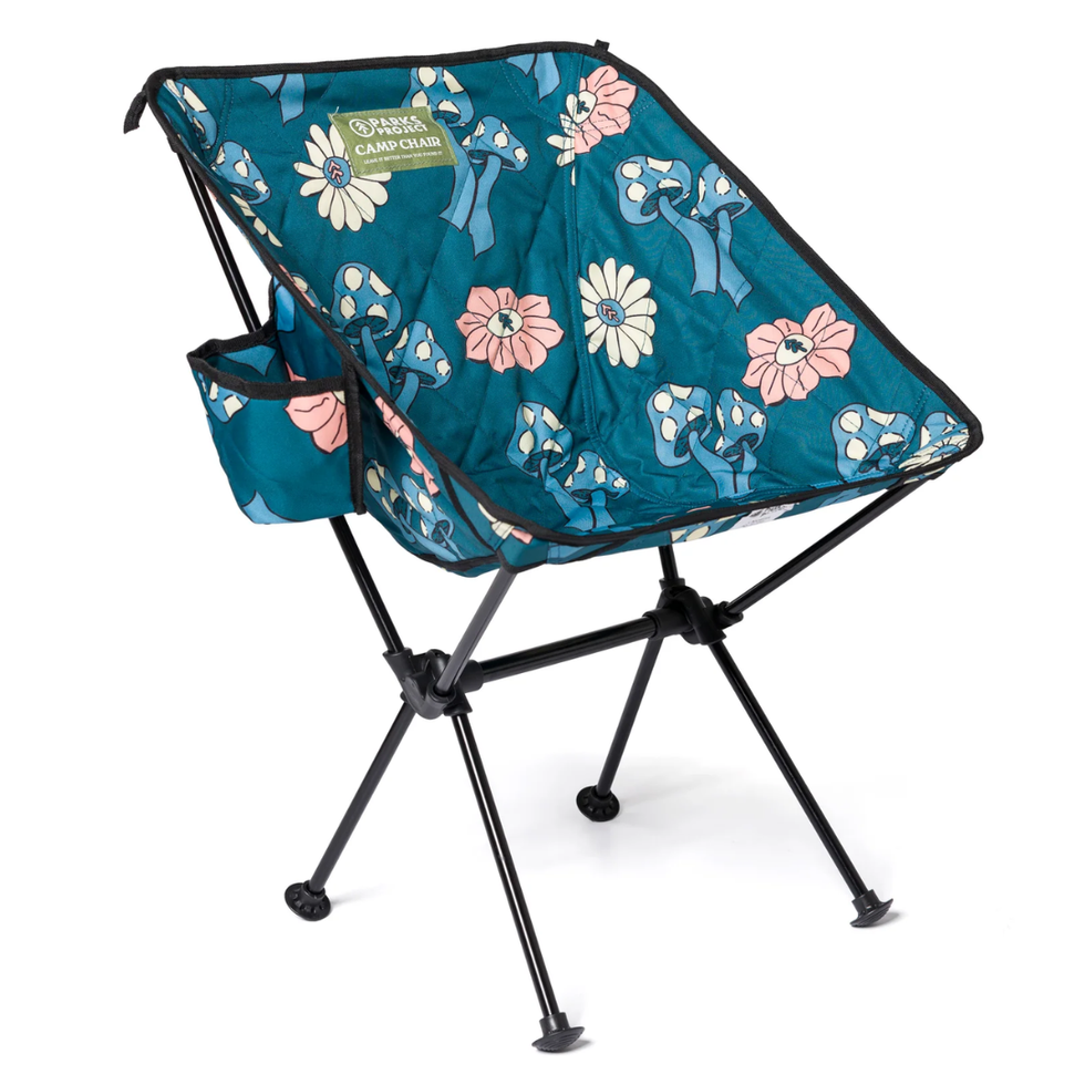 Parks Project Shrooms Quilted Packable Camp Chair