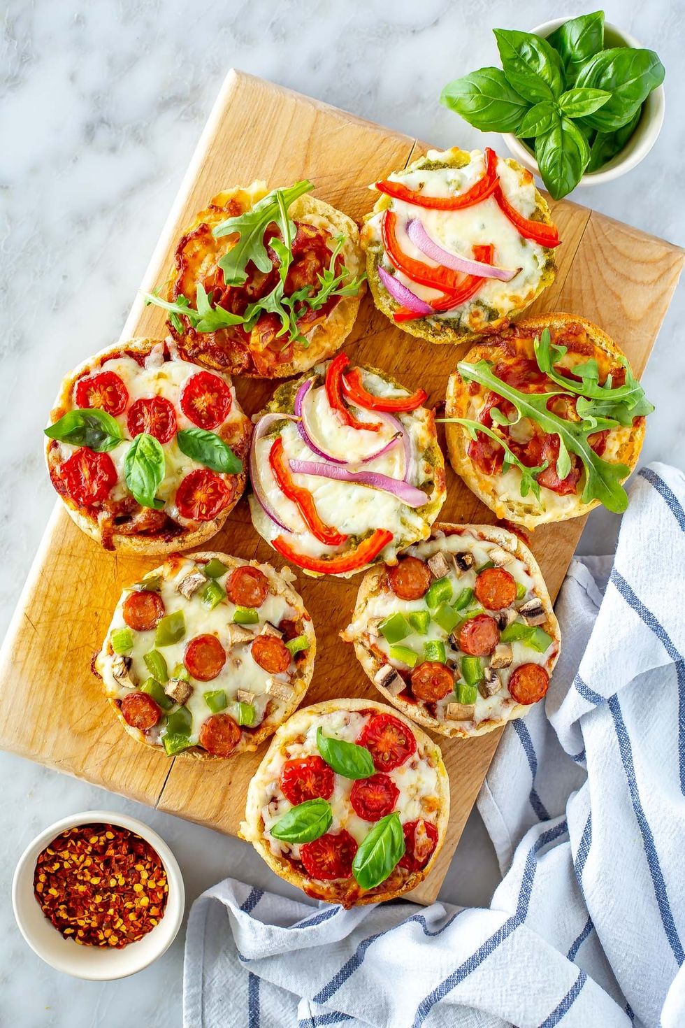 Party Friendly Mini Pizzas