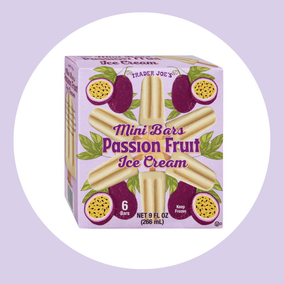 Passion Fruit Mini Ice Cream Bars