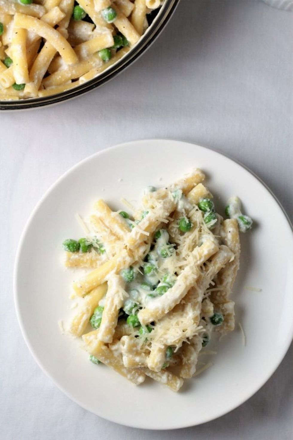 Pasta With Peas and Ricotta