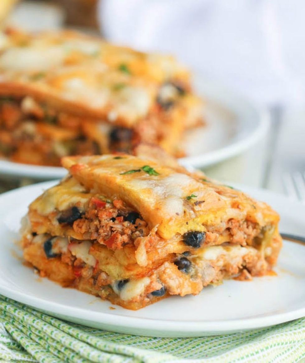 Pastelon (Plantain Lasagna)