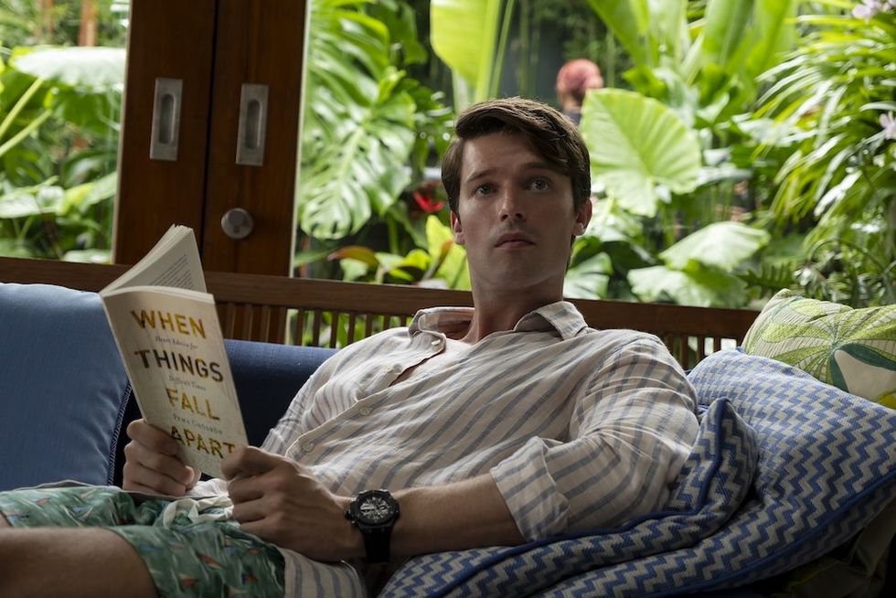 Patrick Schwarzenegger in 'the white lotus' season 3