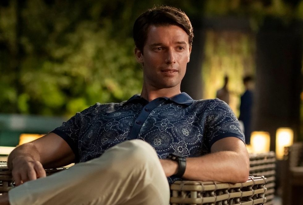 Patrick Schwarzenegger in 'the white lotus' season 3