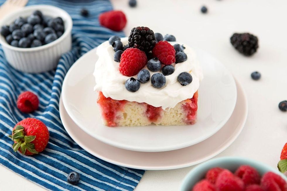 Patriotic Poke Cake