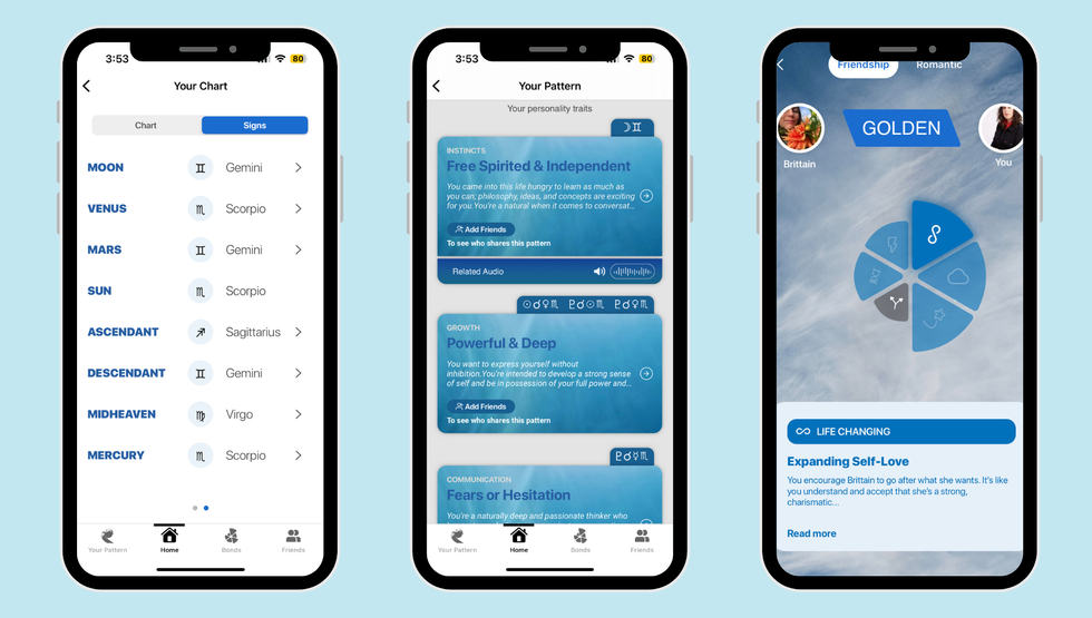 pattern astrology app for your phone