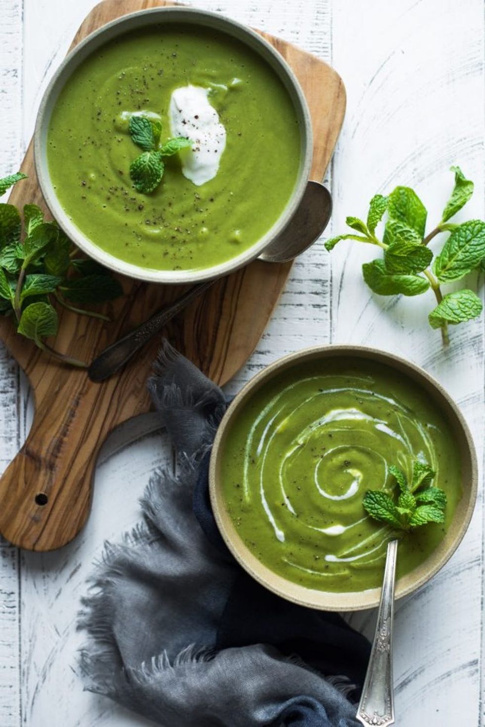 Pea and Mint Soup