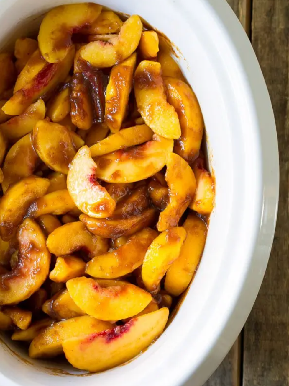 peach cobbler recipes in slow cooker