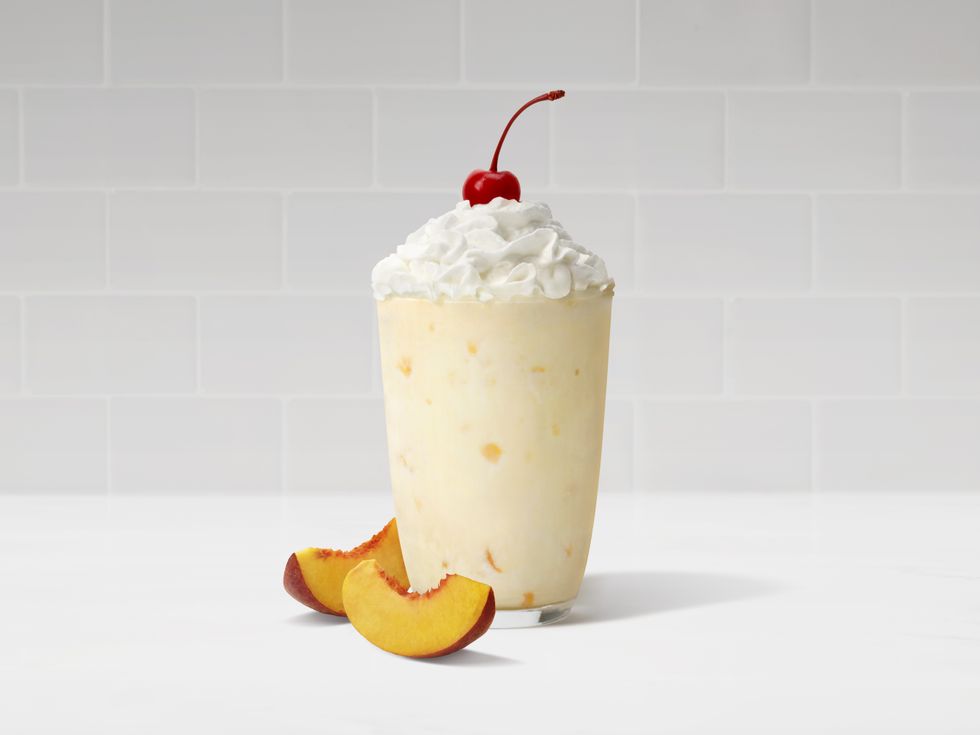 Peach Milkshake