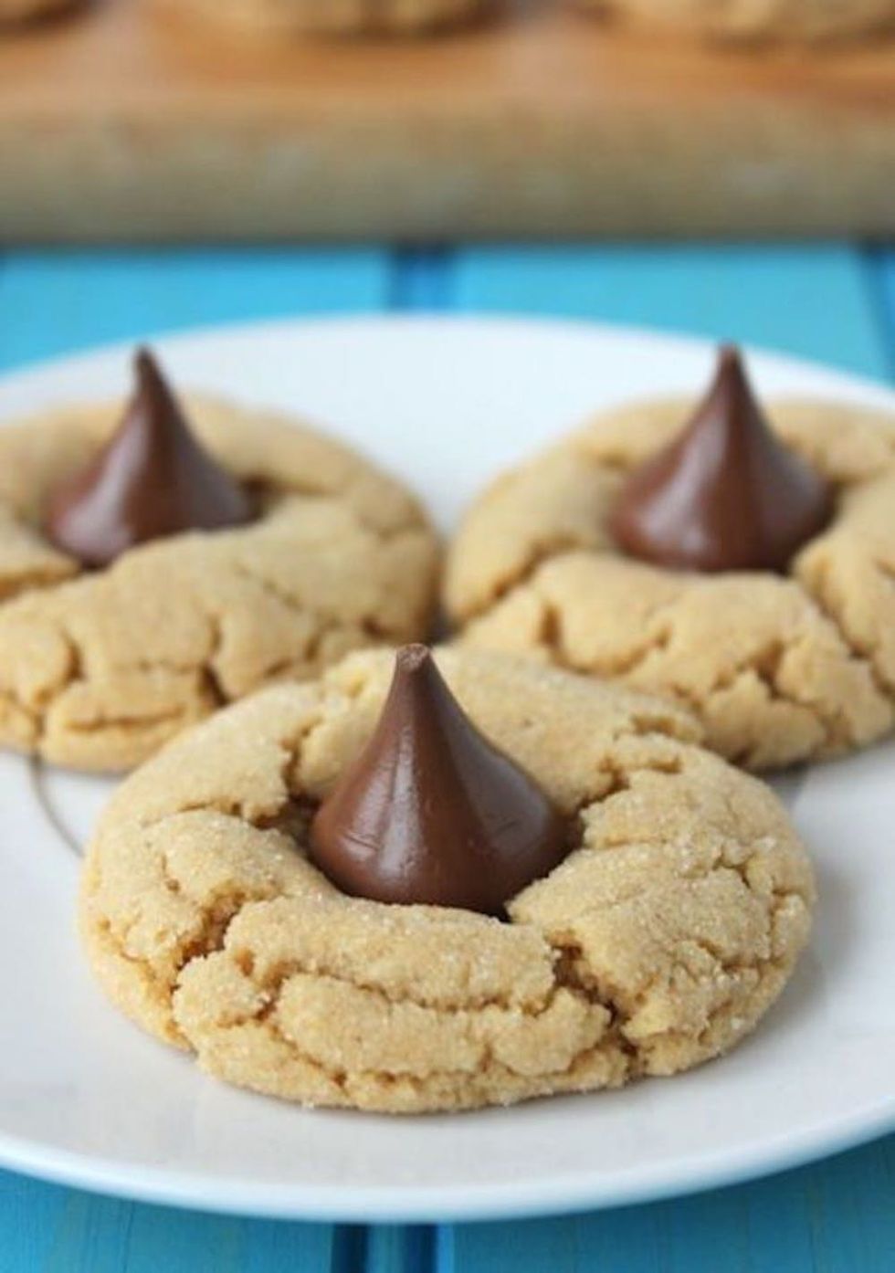 Peanut Butter Blossom Cookies