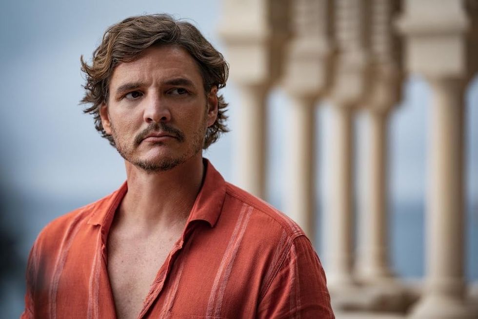 Pedro Pascal in The Unbearable Weight of Massive Talent