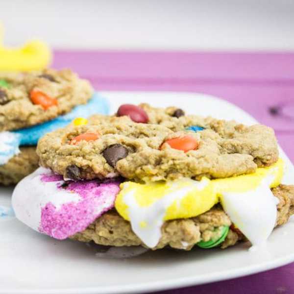 Peeps Monster Cookies