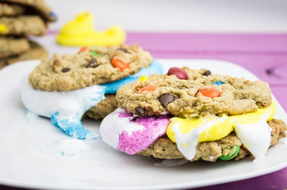 Peeps Monster Cookies