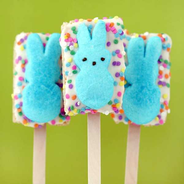 Peeps Rice Krispies Treats