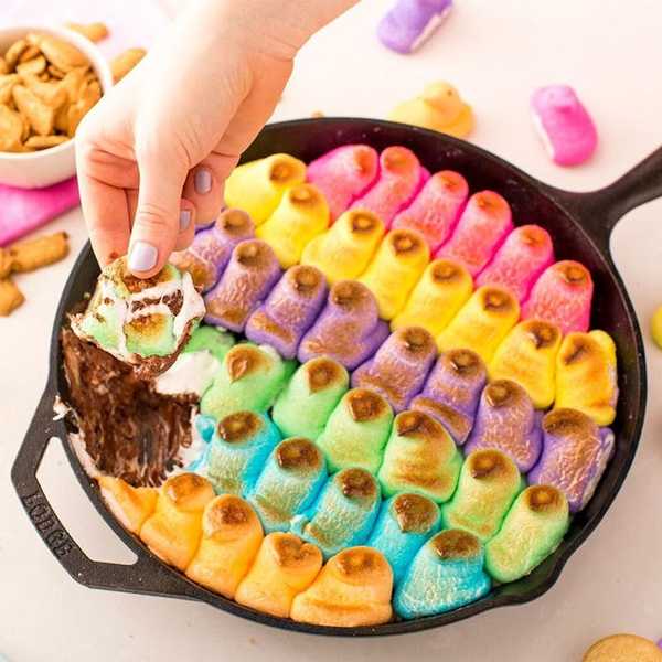 Peeps Skillet Dip