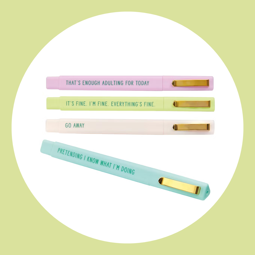 Pembrook 4 Pack Black Ink Quote Pens