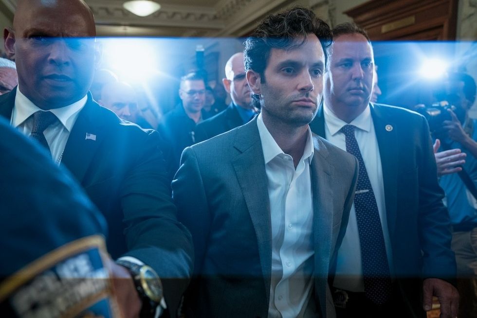 penn badgley as joe goldberg