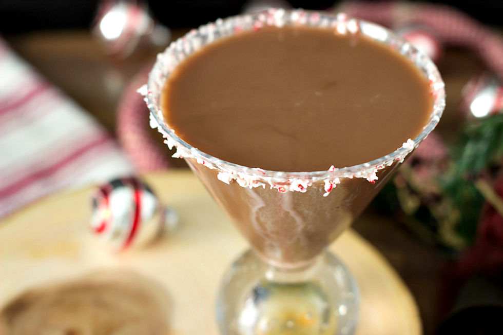 Peppermint Chocolate Martini