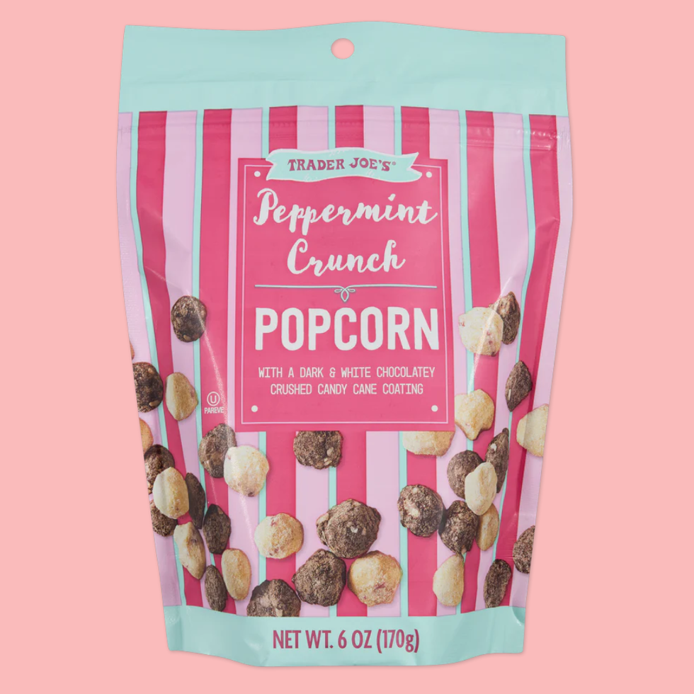 Peppermint Crunch Popcorn