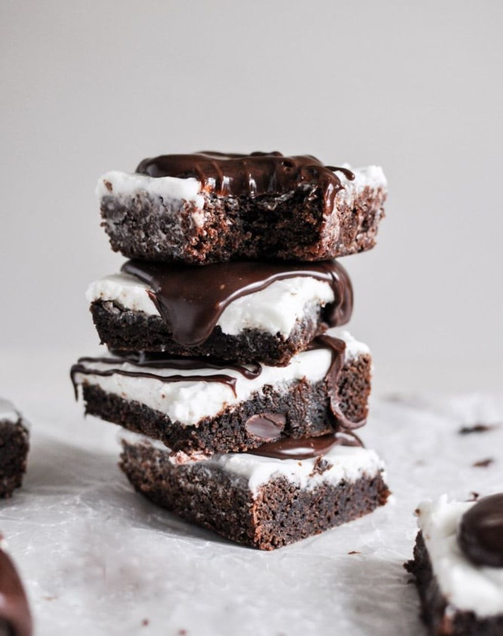 Peppermint Patty Brownies