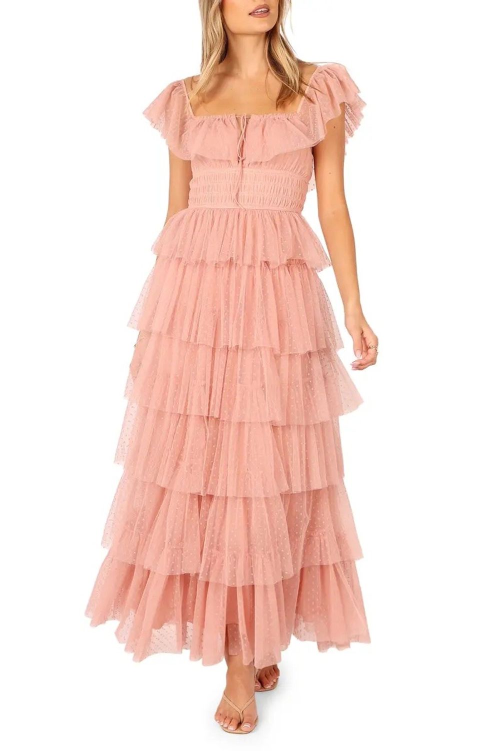 Petal and Pup Tiered Tulle Dress