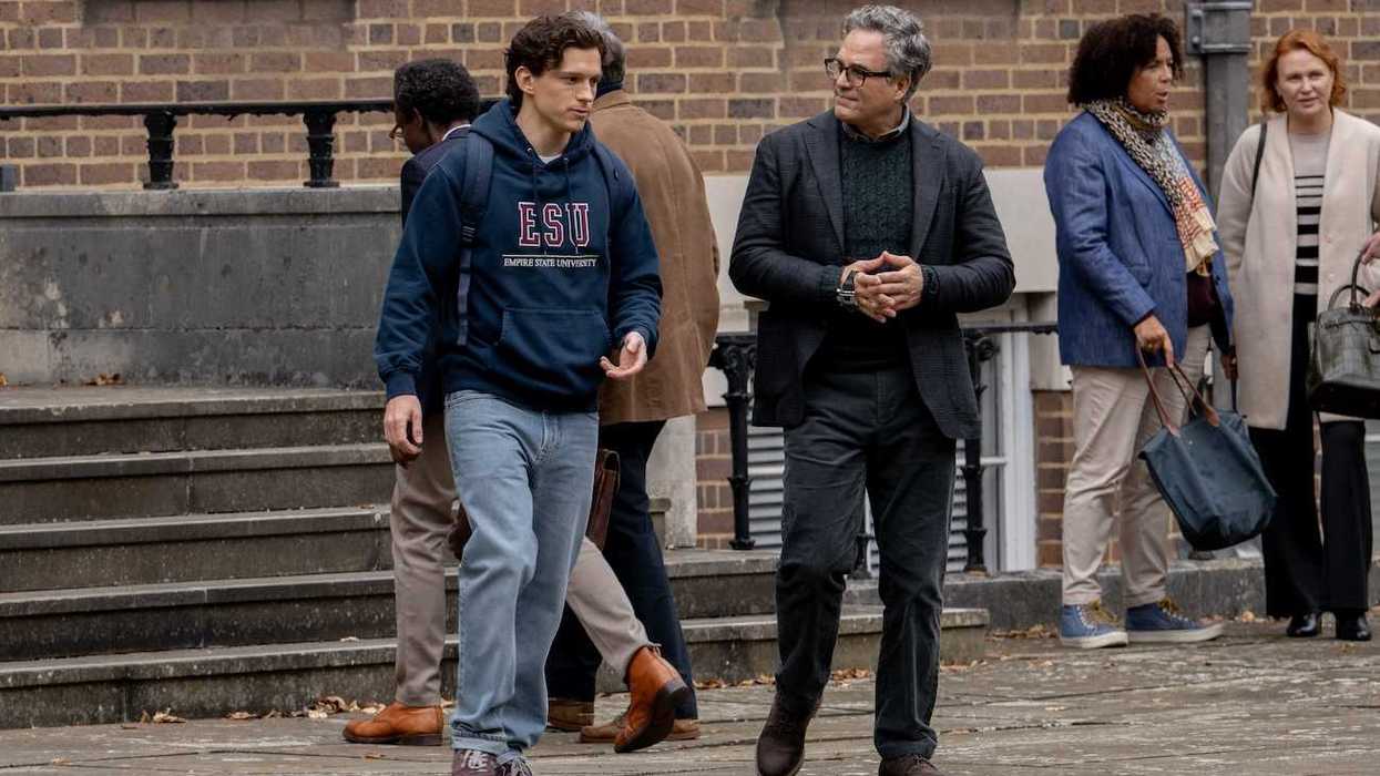 peter parker and bruce banner in spider man brand new day