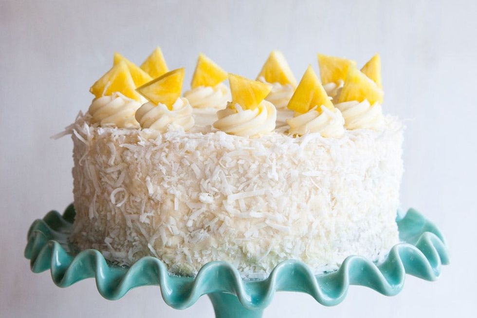 Pi\u00f1a Colada Cake easter desserts