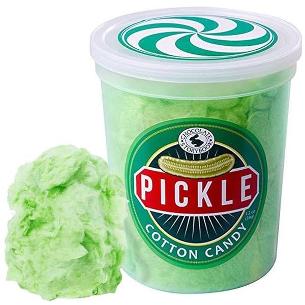 Pickle-Flavored Cotton Candy