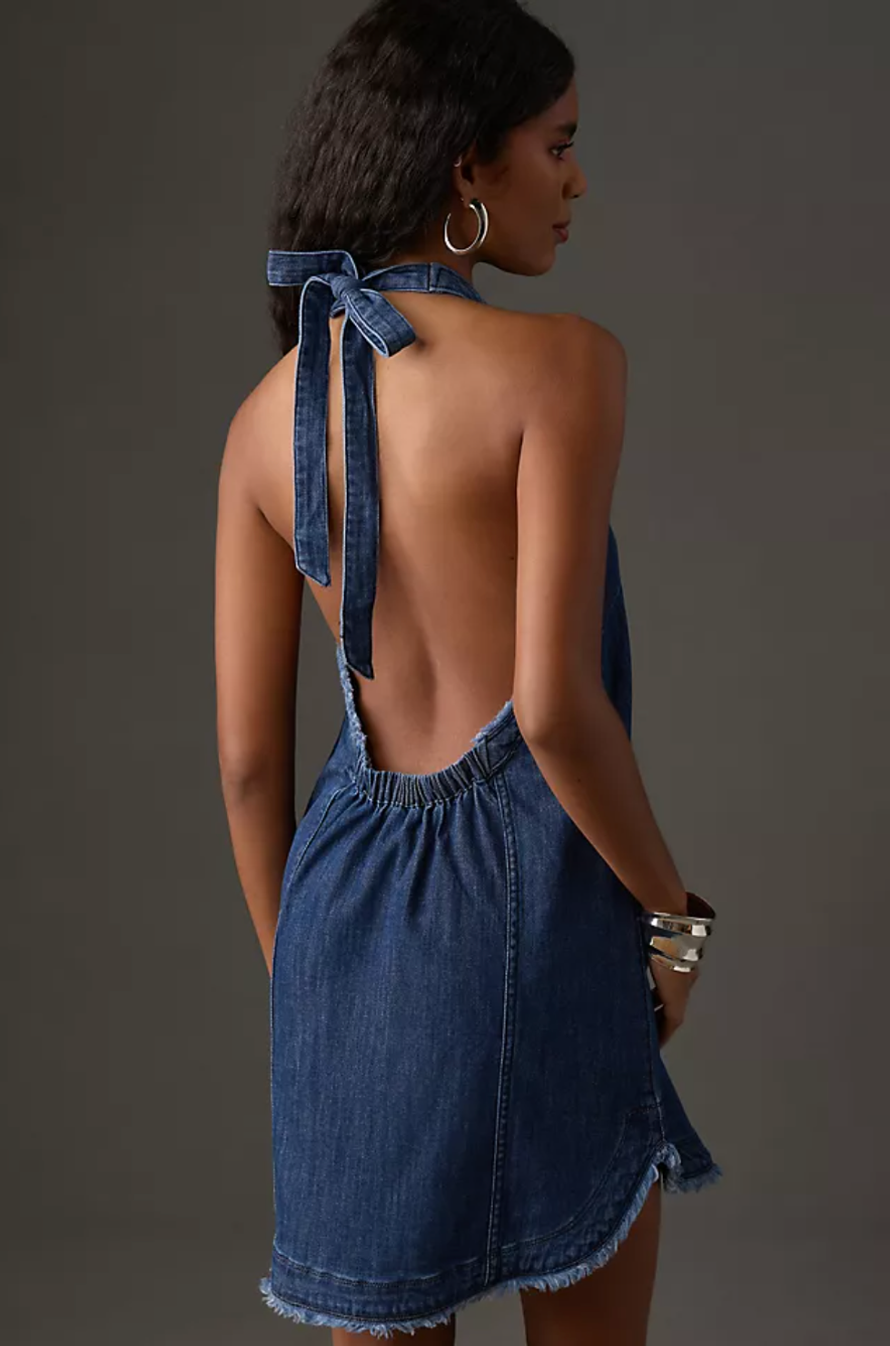 Pilcro Halter Mini Dress