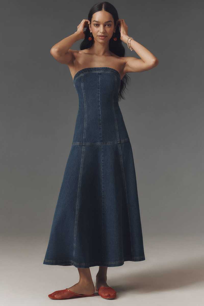 7 Denim Dresses For A 'Yellowstone' Summer - Brit + Co