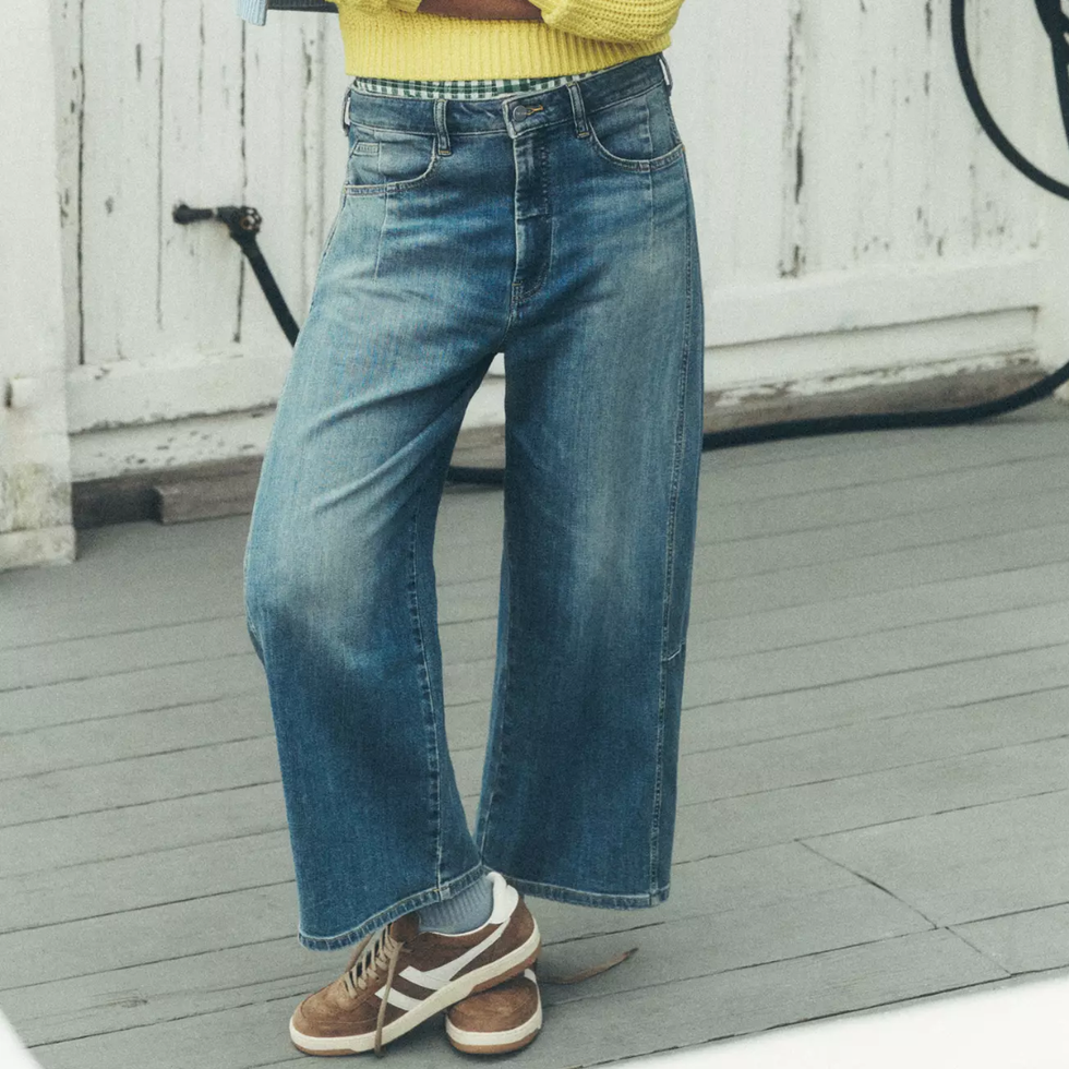Pilcro The Kenna Mid-Rise Heritage Barrel Jeans