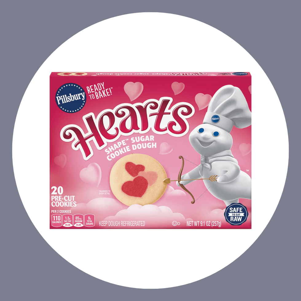Pillsbury Heart Shaped Sugar Cookie Dough