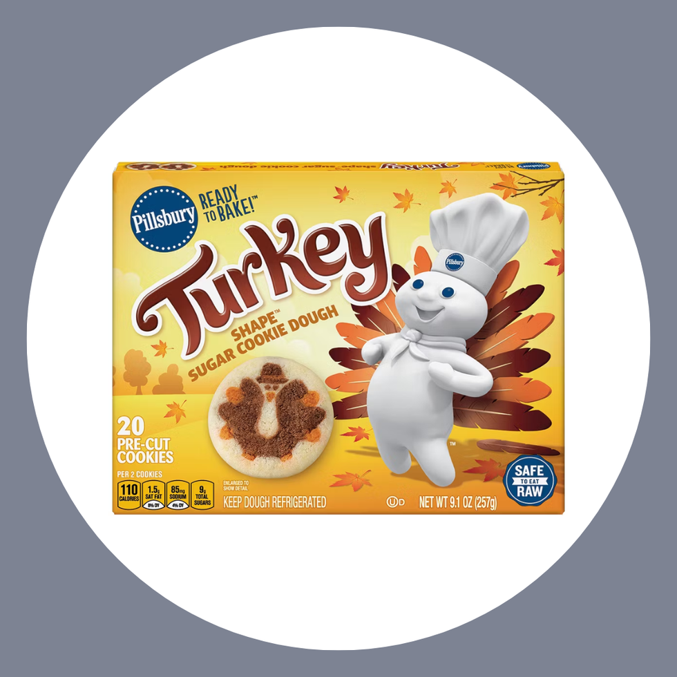 Pillsbury Turkey Shape Sugar Cookie Dough