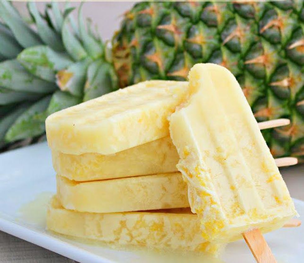 pina colada frozen dessert