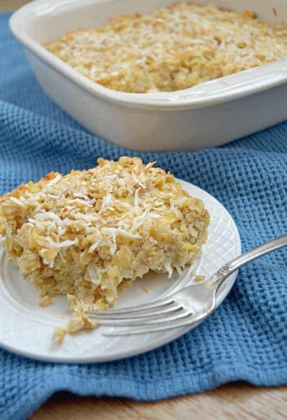 Pineapple Coconut Baked Oatmeal