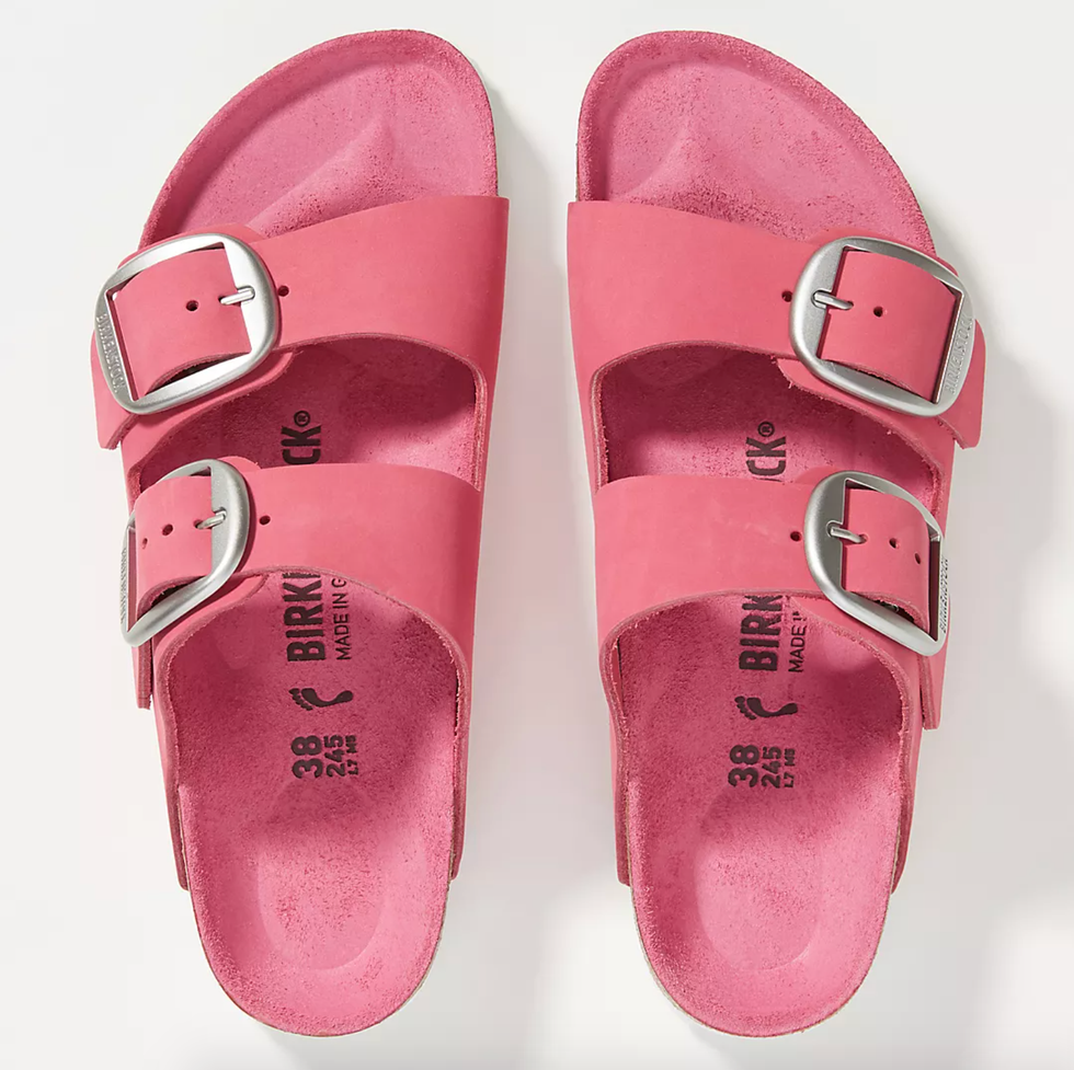 Pink Birkenstock Sandals