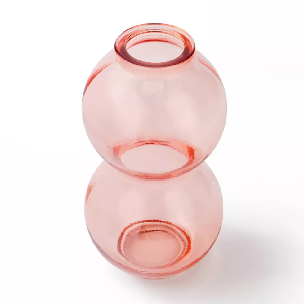 Pink Glass Vase